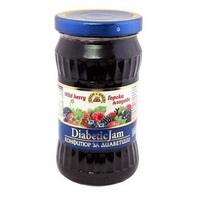 FRJ Jam Diabetic Wild Berry Glass 360g Box of 6 'Jam & Jam'