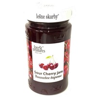 FRJ Jam Sour Cherry Glass 320gr Box of 6 'Forest Treasures'