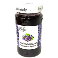 FRJ Jam Blueberry Wild Glass 320gr Box of 6 'Forest Treasures'