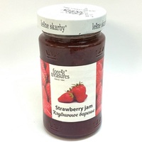 FRJ Jam Strawberry Glass 320gr Box of 6 'Forest Treasures'