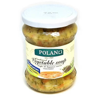 S Soup Vegetable Condensed Glass 460gr Box of 12 'Polan'
