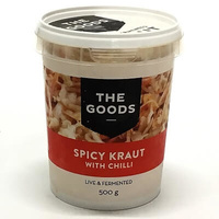 Sauerkraut 'The Goods' Spicy With Chilli 500gr 