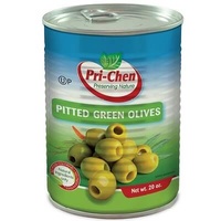 CN Olives Green Pitted Tin 560gr Box of 12 'Pri-Chen'