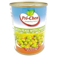 Green Peas With Carrots Tin 550gr