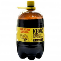 BV Soft Drink Kvass 1.5L Box of 6 'Yellow Barrel'