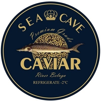 SF Dairy Fish Caviar Sturgeon River Beluga Premium Tin 250gr Unit 'SeaCave'