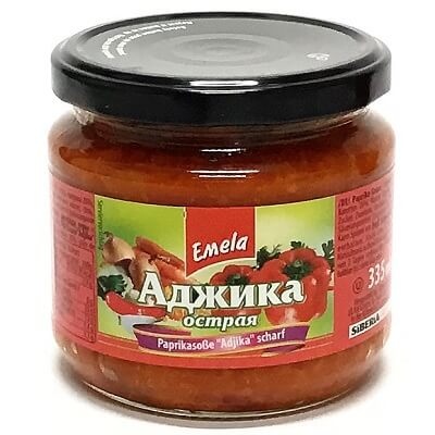 CN Sauce Adjika Spicy Glass 335ml Box of 12 'Ulan'