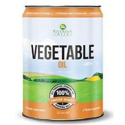 yF Oil Vegetable Blended Tin 20L Unit 'Riverina'