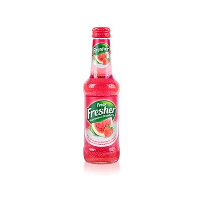 BV Mineral water  Fr Watermelon Strawberry Glass 250ml Box of 24 'Fresher'
