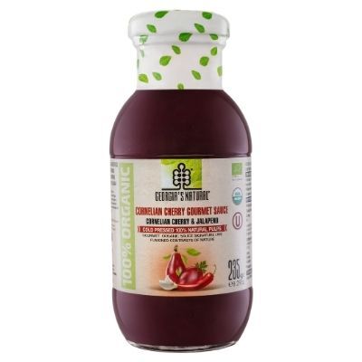 Organic Sauce Cornelian Cherry & Jalapeno 235gr