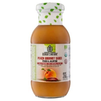 Organic Sauce Peach & Jalapeno 235gr