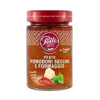 CN Sauce Pesto Red Glass 190gr Box of 12 'Polli'