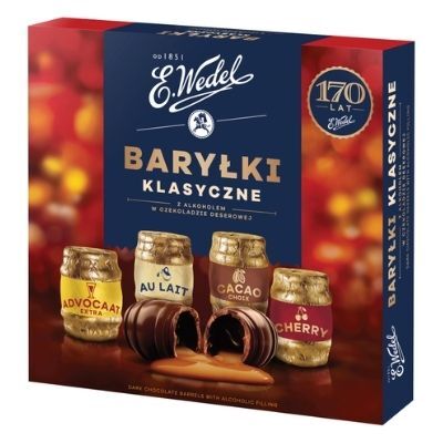 Chocolate Barrels Liqueur Box 200gr