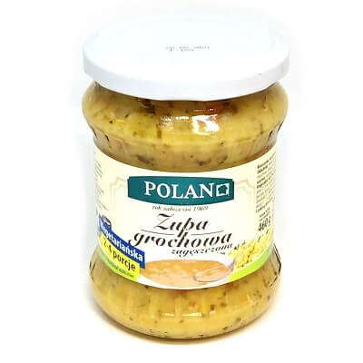 S Soup Pea Concentrated Glass 460gr Box of 12 'Polan'