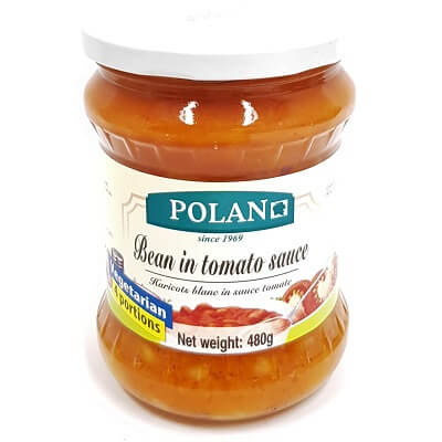 Sauce 'Polan' Bean in Tomato 480gr