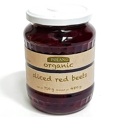Vegetables 'Polan' Organic Sliced Red Beets 710gr 