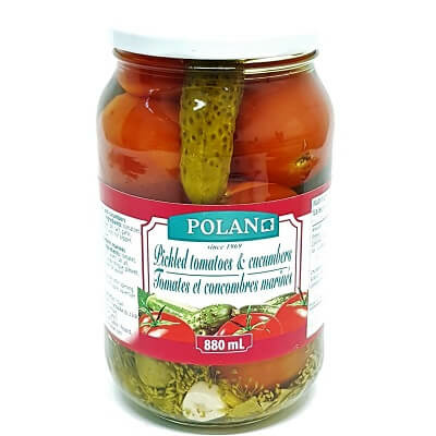 Assorti 'Polan' Tomatoes and Cucumbers 880gr 