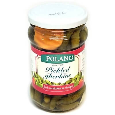 Cucumbers 'Polan' Pickled Gherkins Small Jar 315gr 