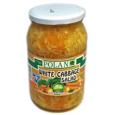 Sauerkraut 'Polan' White Cabbage Salad 860gr 