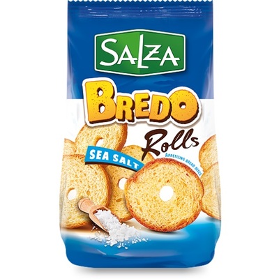 Bread Crispy Snacks Sea Salt 70gr Box of 12 'Bredo'